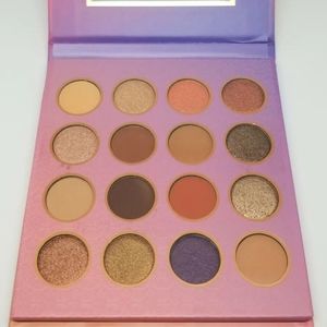 NEW BH Cosmetics MOROCCAN SUNSET 16 color eyeshadow Palette + FREE Brush